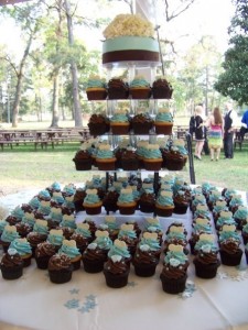Cupcake Wedding Cake 